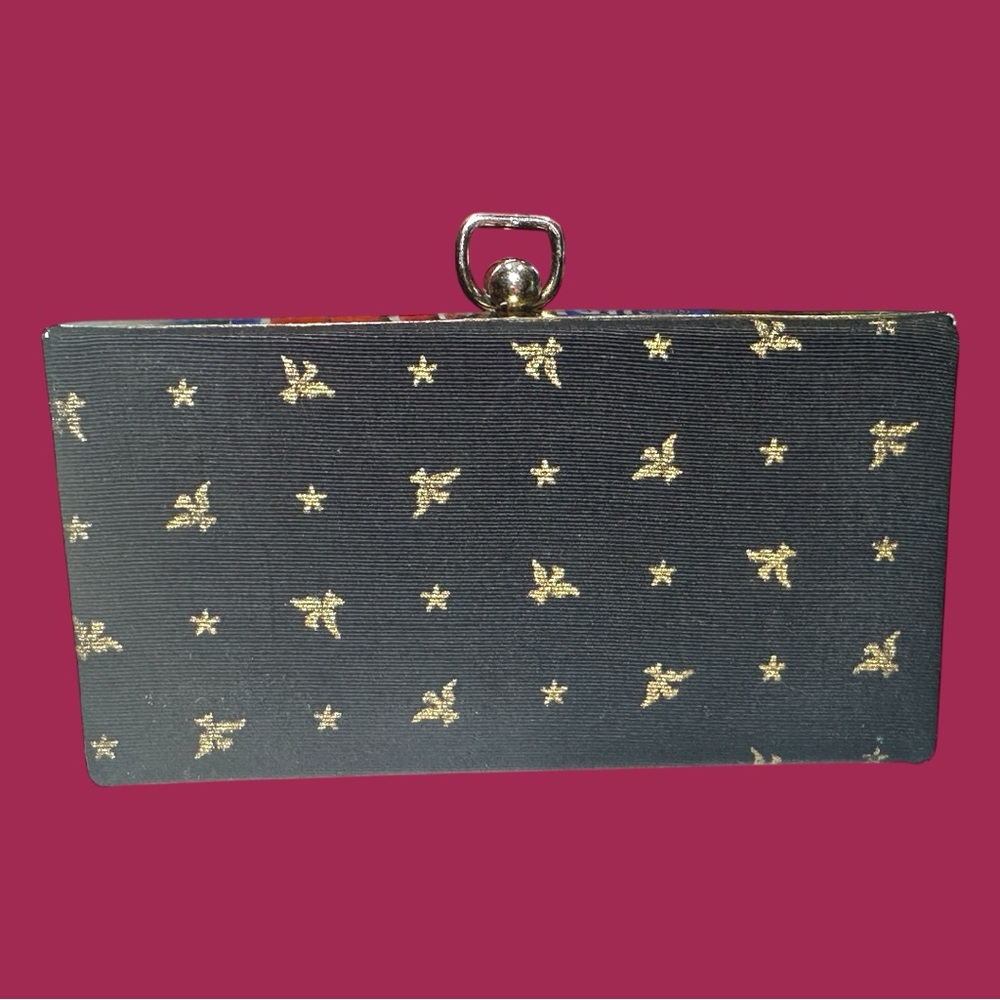 1950s Vintage Belding Corticelli Sewing / Makeup Case Clutch (VGUC)